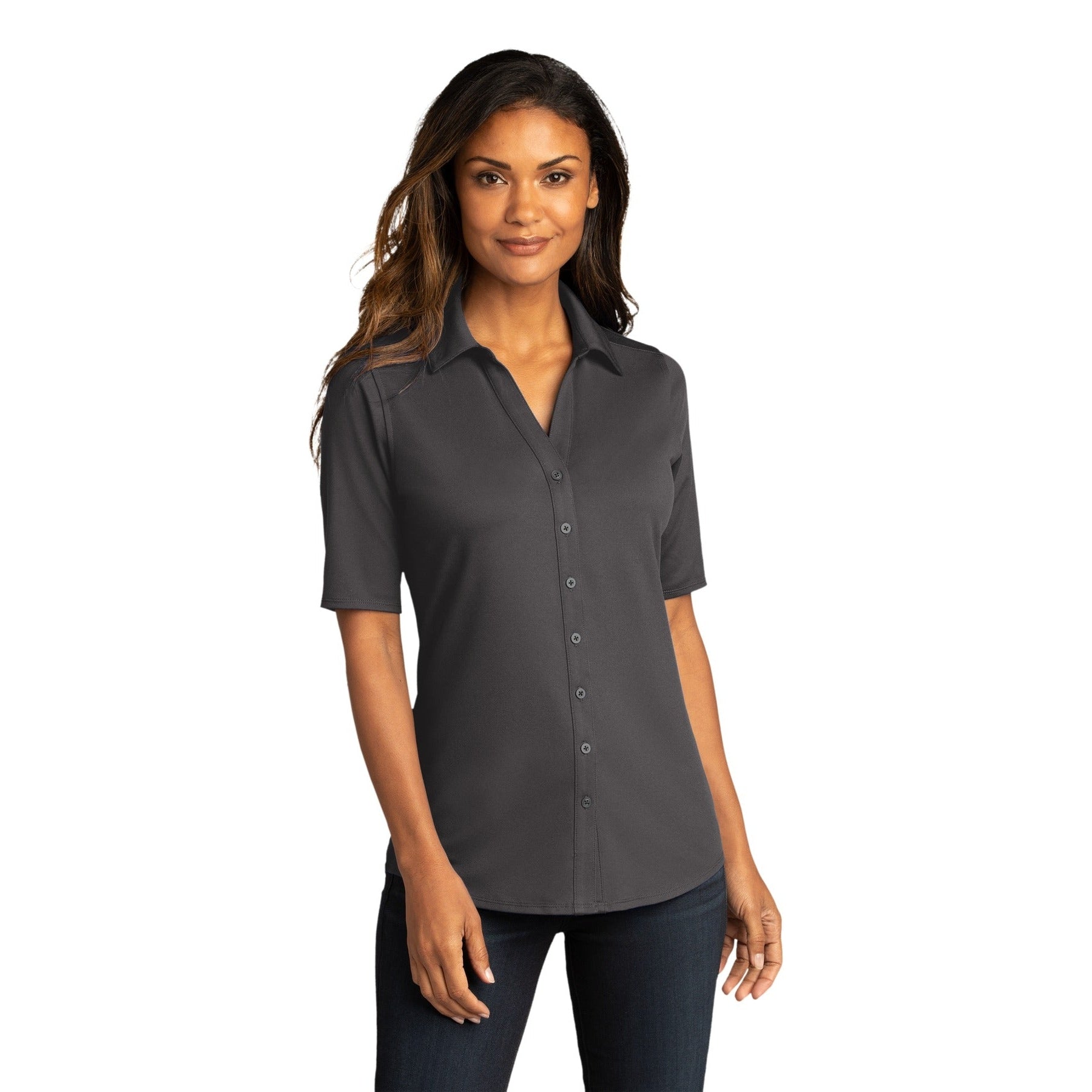 Port Authority-Port Authority® Women's City Stretch Top. LK682-MedTech-3